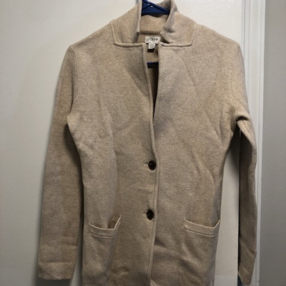 J Crew Sophie  Sweater Blazer Factory